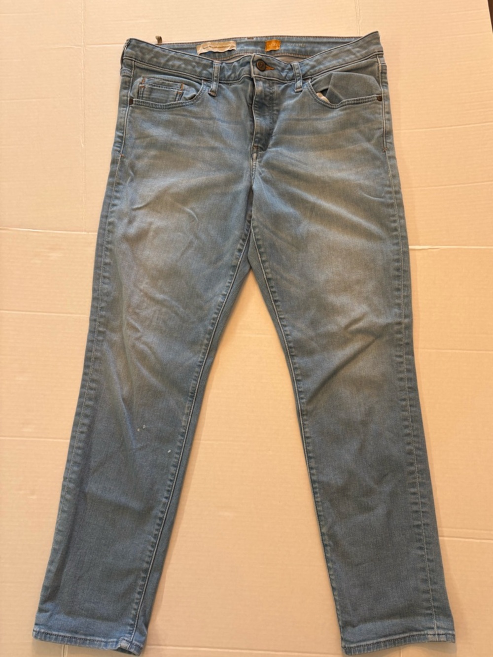 Pilcro Women's Boyfriend Jeans in Light Blue size 32